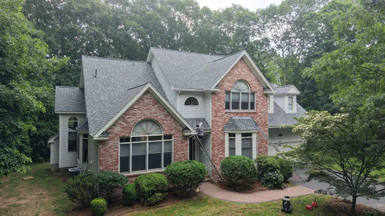 Ashland ma reroof front elevation