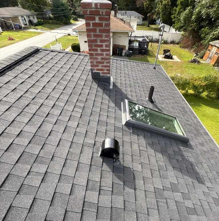 Auburn ma rebuilt chimney new cap