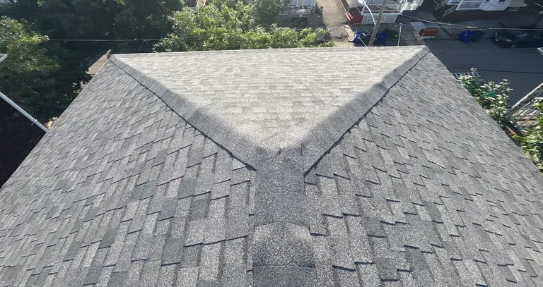 Providence ri reroof new shingle detail