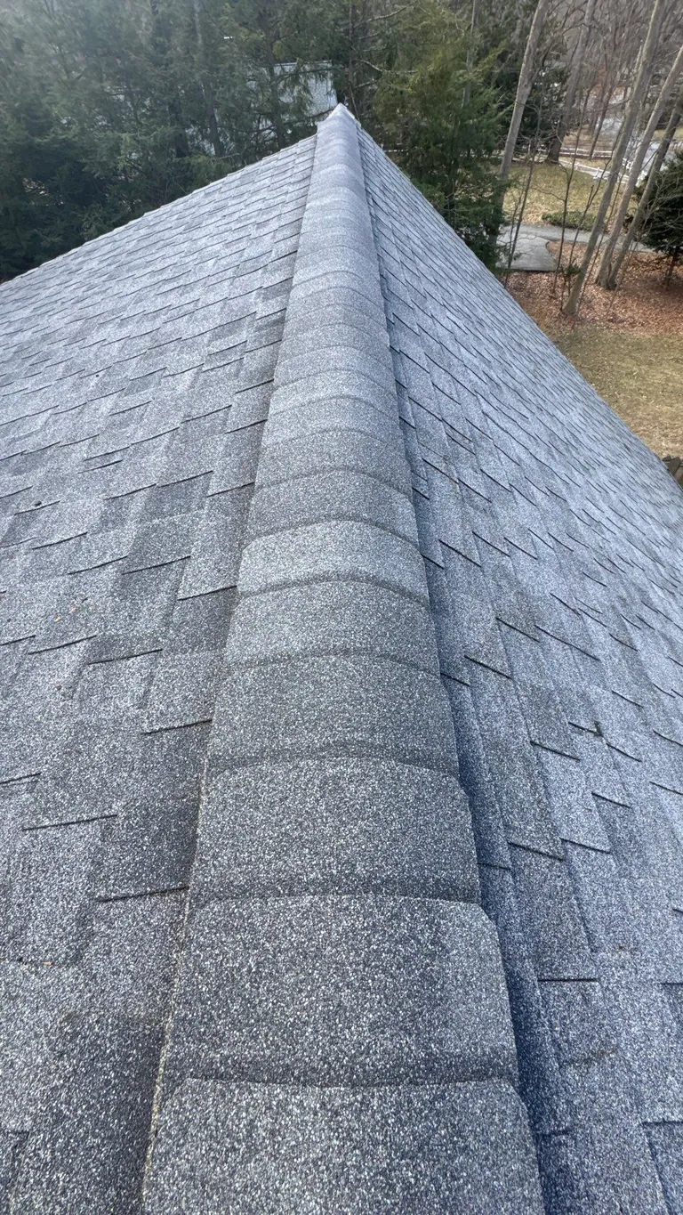Wayland ma hip and ridge cap detail